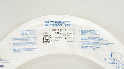 Teleflex 5-11112 Hudson RCI Sheridan Microlaryngeal Tracheal Tube 35x6.0x8.5mm